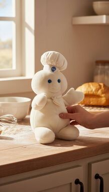 Pillsbury dough boy vintage plush